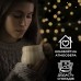 Гирлянда нить 14м на 300 LED лампочек светодиодная черный провод 8 режимов работы Желтый