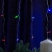 Гирлянда штора 3х2 м 320 LED светодиодная медный провод 16 нитей