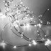 Гирлянда светодиодная конский хвост GarlandoPro 200LED Роса 2м 10 линий Белый
