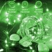 Гирлянда светодиодная на батарейках GarlandoPro 100LED 10 метров медный провод светодиодная гирлянда Зеленый