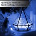 Гирлянда светодиодная на батарейках GarlandoPro 100LED 10 метров медный провод светодиодная гирлянда Синий