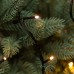 Гирлянда нить 10м на 200 LED лампочек светодиодная черный провод 8 режимов работы Желтый