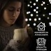 Гирлянда нить 14м на 300 LED лампочек светодиодная черный провод 8 режимов работы Белый