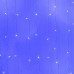 Гирлянда штора светодиодная GarlandoPro 160LED 8 линий 1,5х1,5 м гирлянда на штору Синий