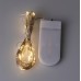 Гирлянда светодиодная на батарейках GarlandoPro 30LED 3м медный провод гирлянды роса Желтый