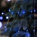 Гирлянда светодиодная конский хвост GarlandoPro 600LED Роса 20 линий 8 режимов 3м конский хвост гирлянда Синий