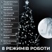 Гирлянда нить светодиодная GarlandoPro 400 LED лампочек 18м 8 режимов лед гирлянда Белый