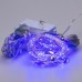 Гирлянда штора светодиодная GarlandoPro 200LED Роса 3х3м 8 режимов 10 нитей гирлянда роса на ёлке Синий
