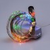 Гирлянда светодиодная конский хвост GarlandoPro 200LED Роса 2м 10 линий