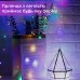 Гирлянда светодиодная на батарейках GarlandoPro 50LED 5м медный провод гирлянды роса