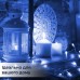 Гирлянда светодиодная на батарейках GarlandoPro 100LED 10 метров медный провод светодиодная гирлянда Синий