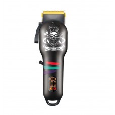 Триммер для бороды и волос аккумуляторный LED дисплей 4 насадки USB зарядка VGR