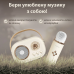 Колонка с микрофоном блютуз акустика беспроводная колонка для телефона Розовый