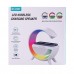 Портативна колонка с беспроводной зарядкой Big G Led Wireless Charging Speaker колонка для телефона