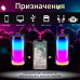 Портативна колонка 8 Вт с подсветкой и USB колонка в машину колонка для телефона