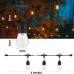 Ретро гирлянда 5 метров уличная светодиодная 10 LED с защитой от влаги