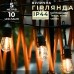 Ретро гирлянда 5 метров уличная светодиодная 10 LED с защитой от влаги