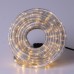 Гирлянда уличная лента светодиодная Дюралайт 480 LED 16м морозоустойчивая прозрачный провод Желтый