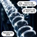 Гирлянда уличная лента светодиодная Дюралайт 480 LED 16м морозоустойчивая прозрачный провод Белый