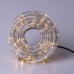 Гирлянда уличная лента светодиодная Дюралайт 480 LED 16м морозоустойчивая прозрачный провод Желтый