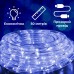 Гирлянда уличная лента светодиодная Дюралайт 900 LED 50м морозостойкая прозрачный провод Синий