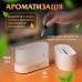 Увлажнитель воздуха Flame Aroma Diffuser мини увлажнитель воздуха Белый