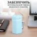 Увлажнитель воздуха для дома портативный USB 260 мл ароматический диффузор с подсветкой Голубой